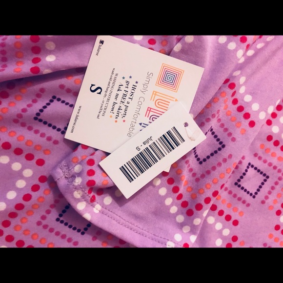 BNWT Pink Aztec LuLaRoe Julia - Picture 5 of 5